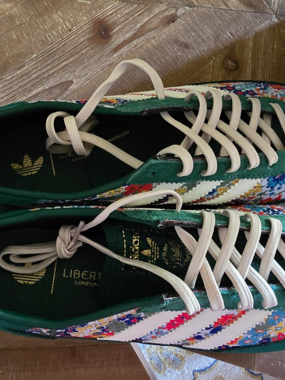 Size 8.5 - Liberty London x adidas SL72 OG Floral Embroidery W - Picture 6 of 8